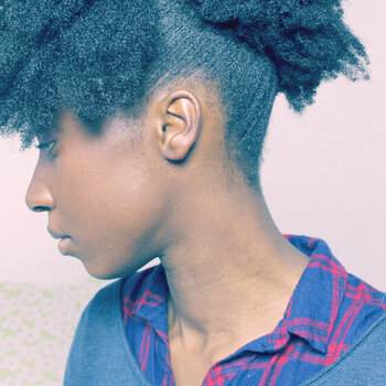 afro puff